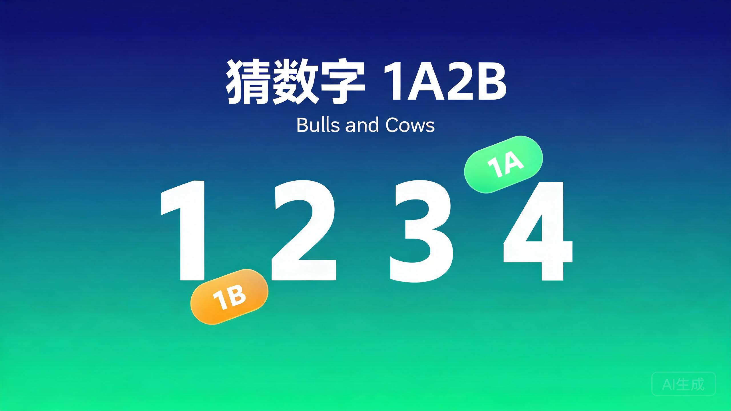 猜数字 1A2B